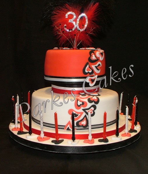 2 tier birthday cake